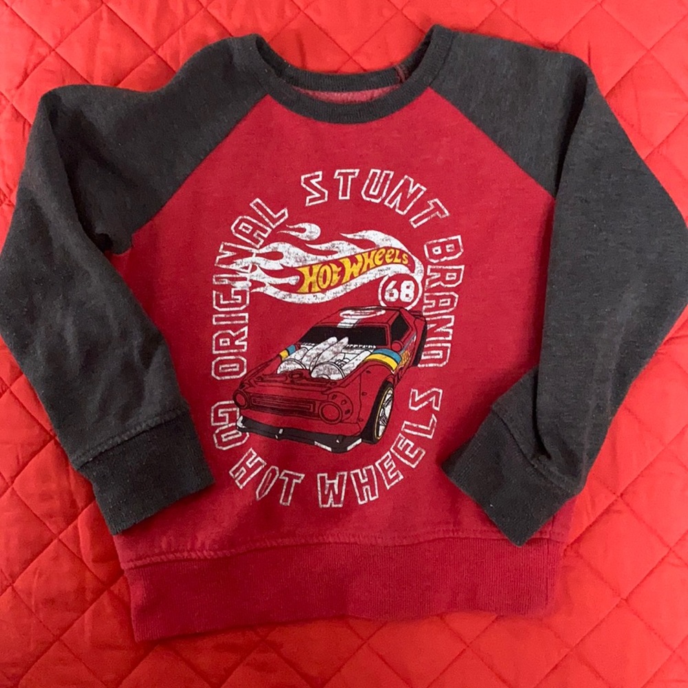 Hot wheels fleece sweater